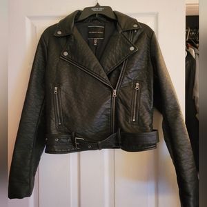 NWOT Victorias Secret Faux Leather Jacket